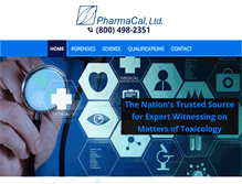 Tablet Screenshot of medtoxexpert.com